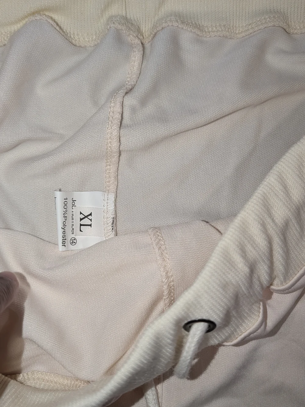 Graphic Sweatpants - Light Cream Men’s Joggers